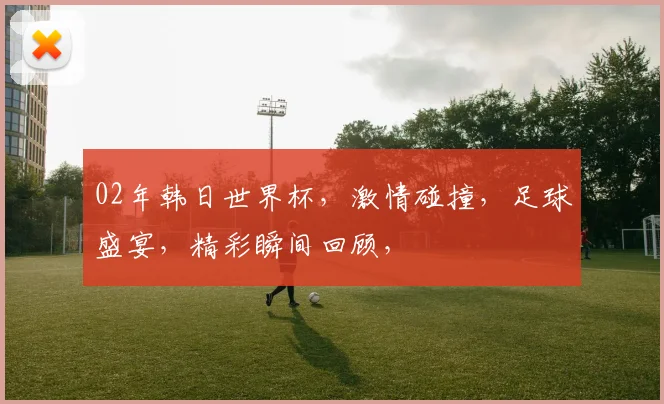 02年韩日世界杯，激情碰撞，足球盛宴，精彩瞬间回顾，